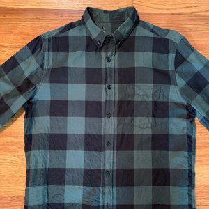 Forever 21 Green and Black Lumberjack Flannel Shir